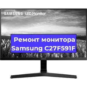 Замена конденсаторов на мониторе Samsung C27F591F в Самаре